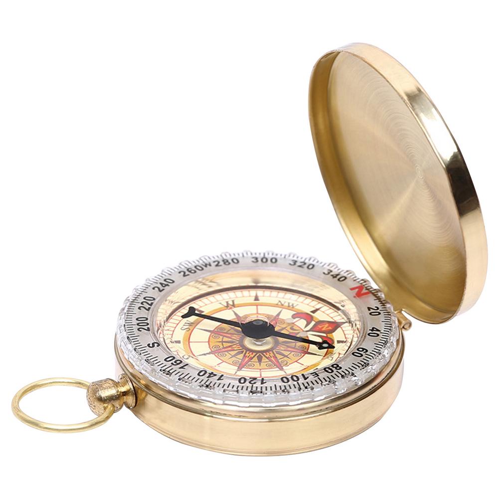 Gold Plated Compass - Chief Outfitters